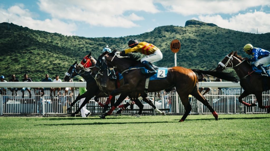 Photo Horse racing